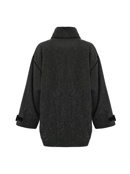 Parka tecnico Pescatore con mini borchie effetto strass Nero PINKO | 104598 A2BWZ99
